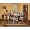 Sewing Woman-14CT Stamped Cross Stitch 50*40cm tapestrymarket