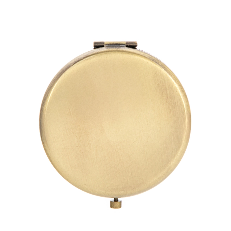 Minimalist Geometric Pu Leather Glass Iron Mirror 1 Piece