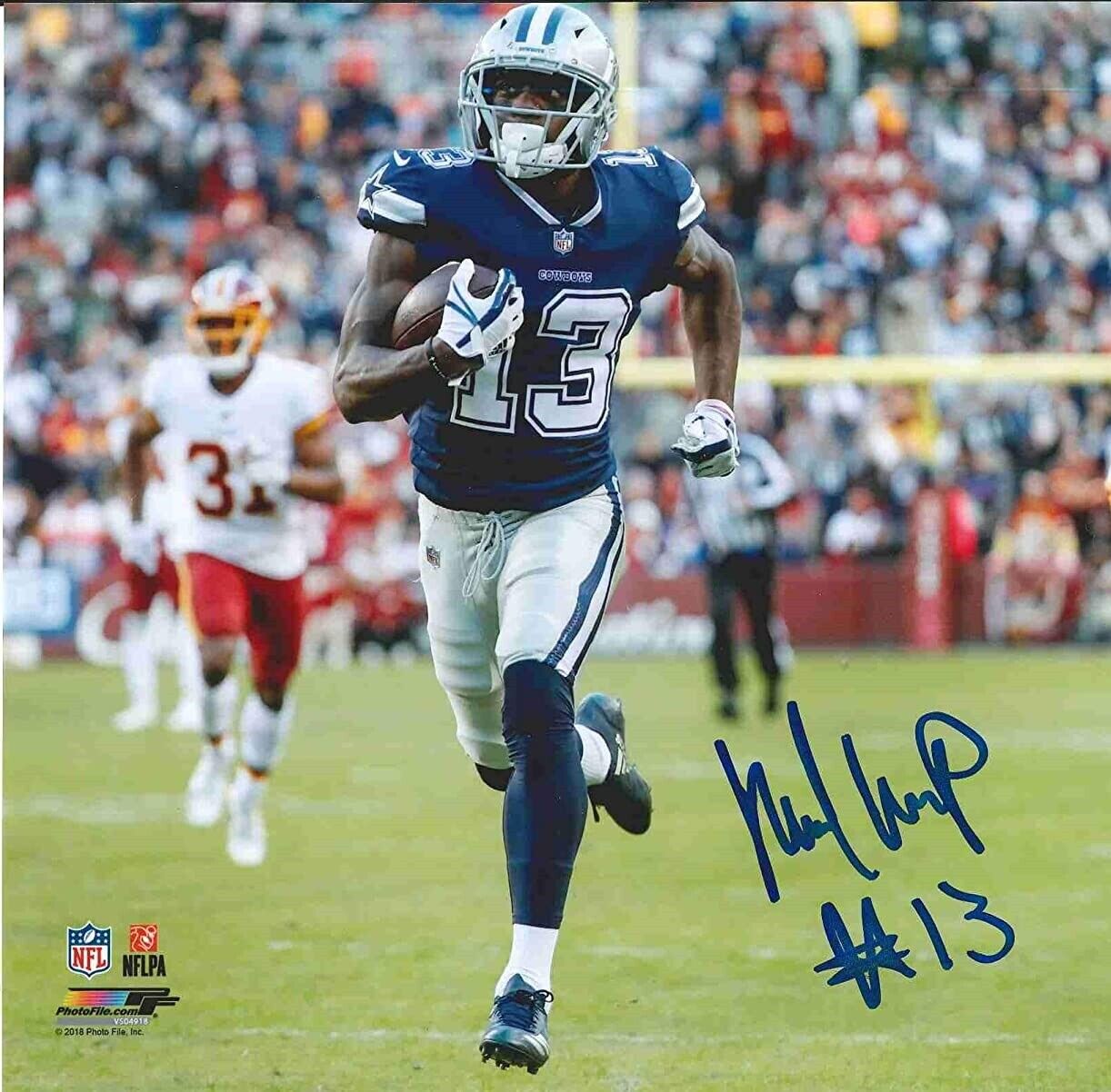 Michael Gallup Autographed Signed 8x10 Photo Poster painting ( Cowboys ) REPRINT