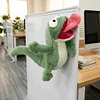 Hoppers: Green Talking Lizard Abstract Quirky Plush Toy