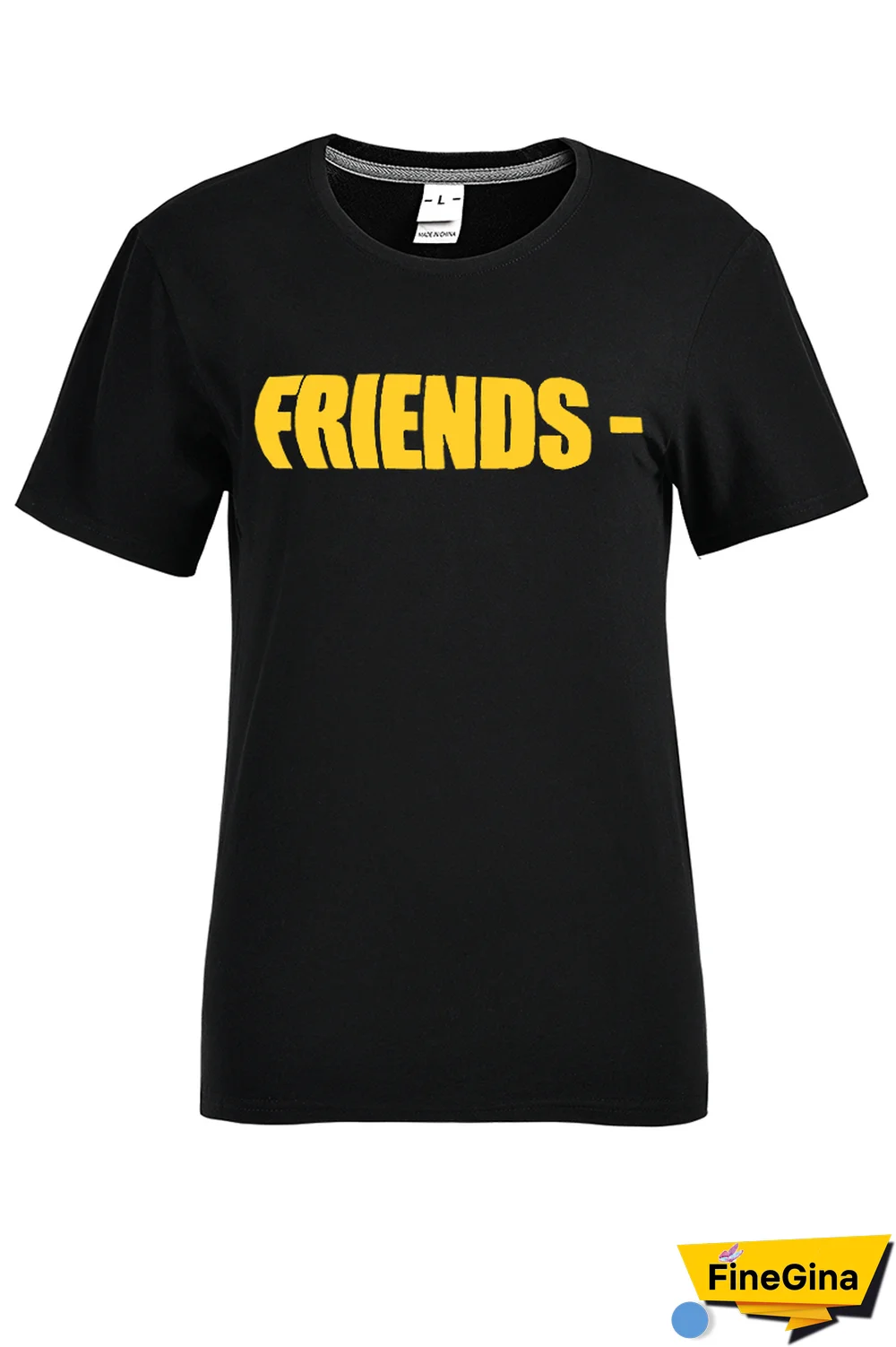 White Casual Street Print Patchwork Letter O Neck T-Shirts