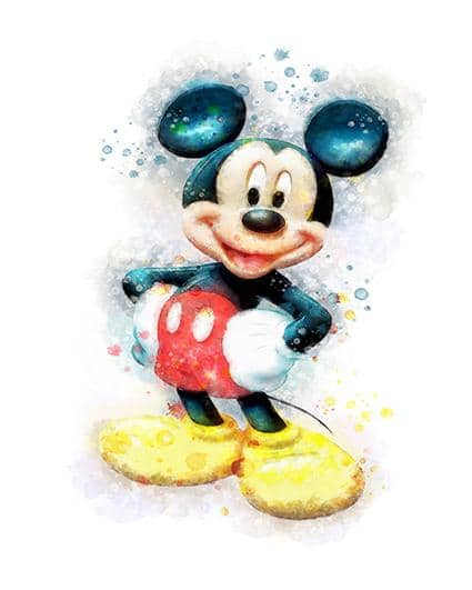 

Mickey Mouse – Paint By Numbers - 40*50CM, 501 Original