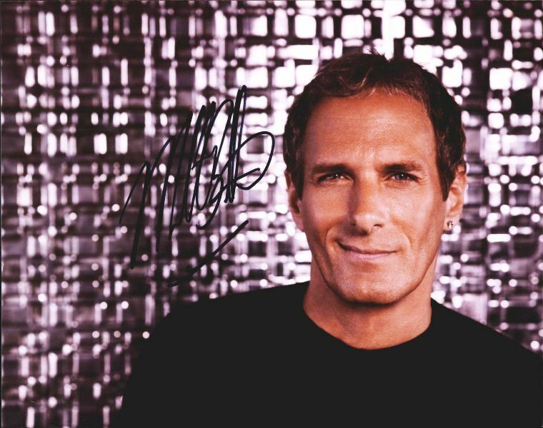 Michael Bolton Blackjack Authentic signed 8x10 Photo Poster painting |CERT Autographed 326-a