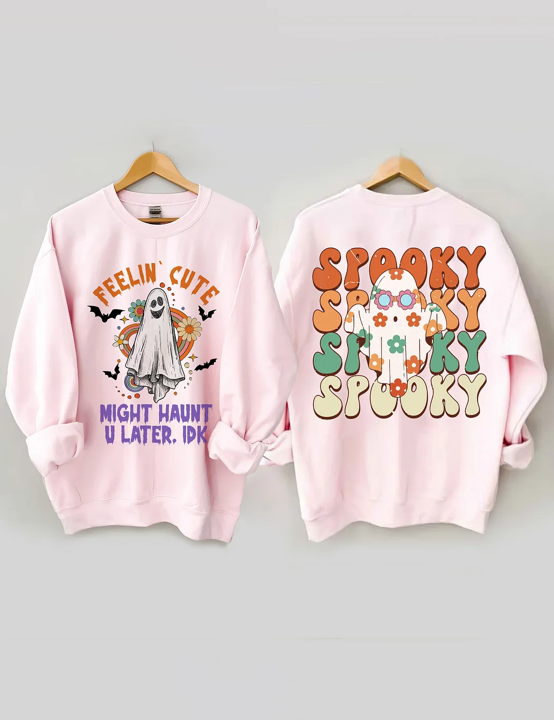 Feelin Cute Might Haunt U Later Sweatshirt