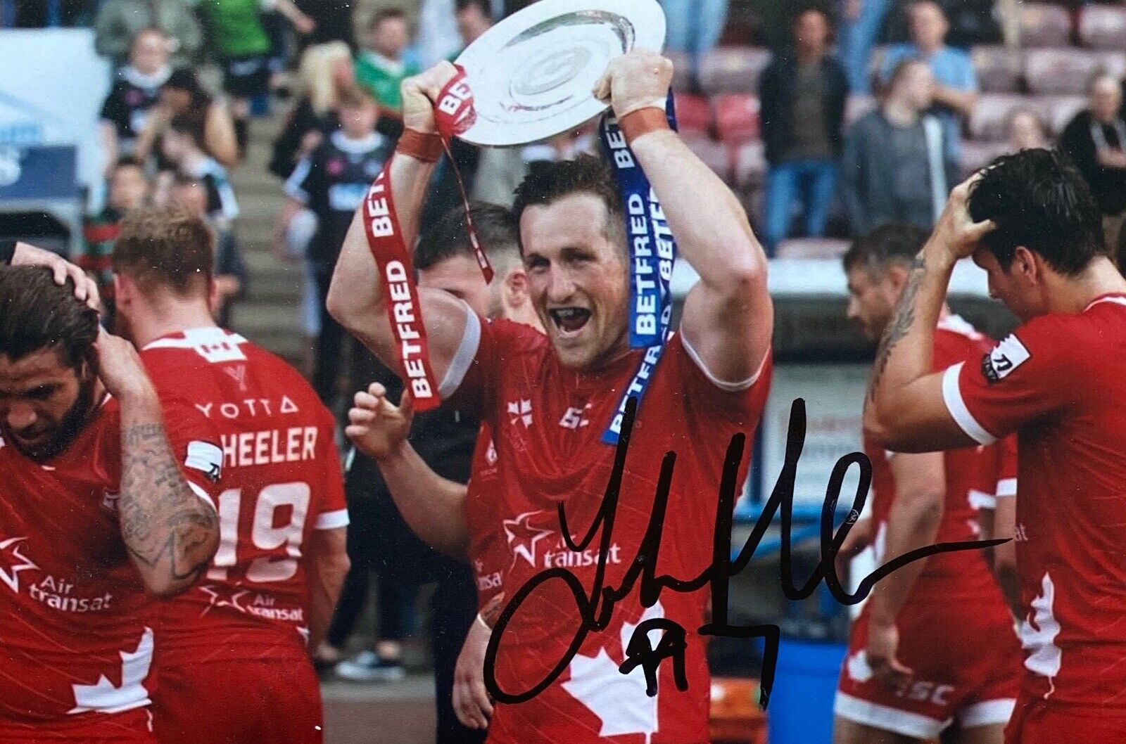 Josh McCrone Genuine Hand Signed 6X4 Photo Poster painting - Toronto Wolfpack 3