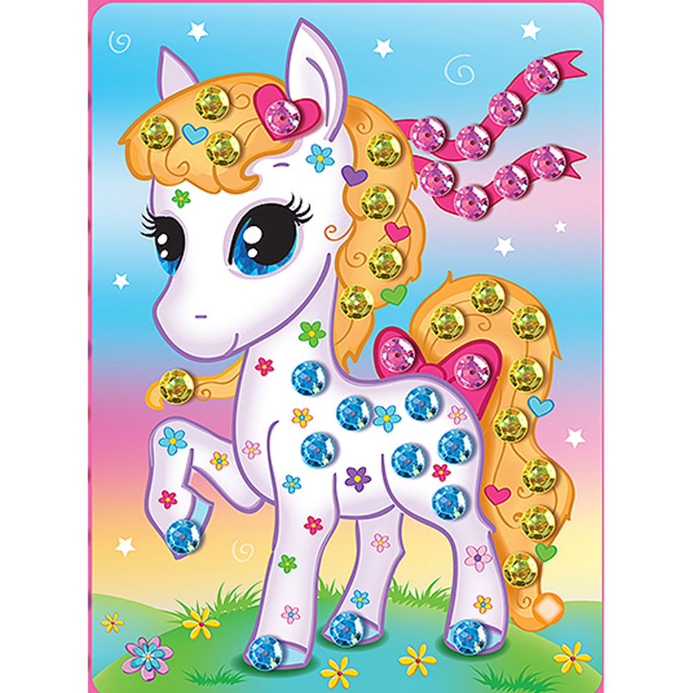 

30*40CM - Special Shaped Diamond Painting - Horse, 501 Original
