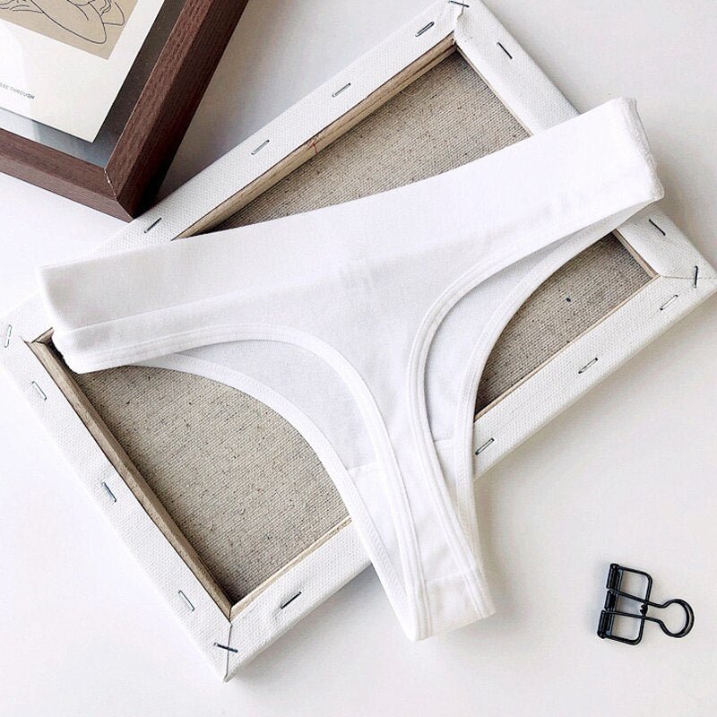 Women Fashion Cotton Panties Sexy Comfortable Wireless Lingerie Meet'r Female Solid Breathable Briefs Underwear Intimates