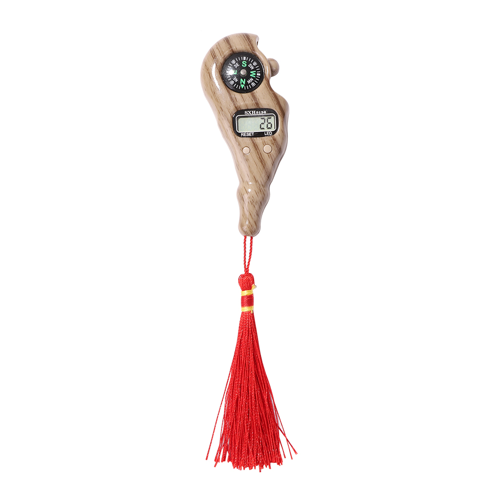 

2040S Tassel Digital Prayer Beads Counter with LED Compass for Meditation, 32 #, 501 Original