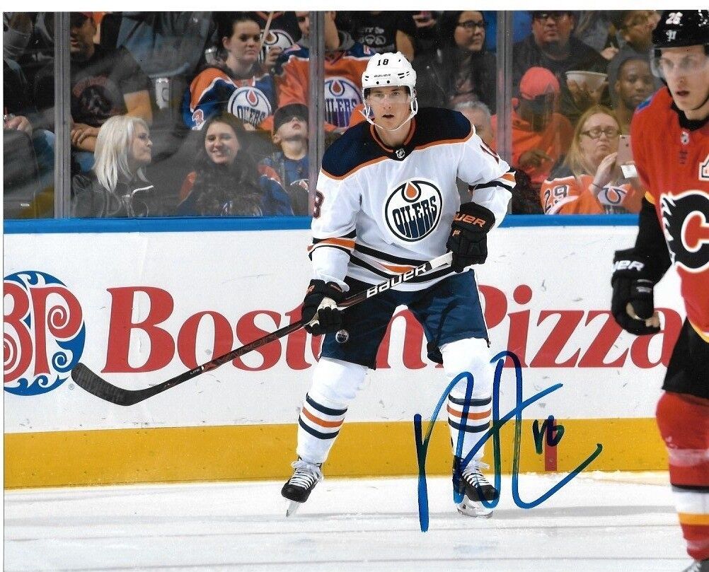 Edmonton Oilers Ryan Strome Autographed Signed 8x10 Photo Poster painting COA