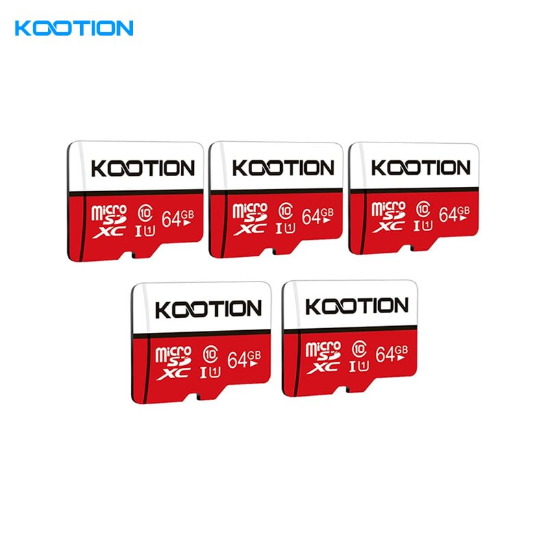 KOOTION 64GB Micro SD Card 5PCS
