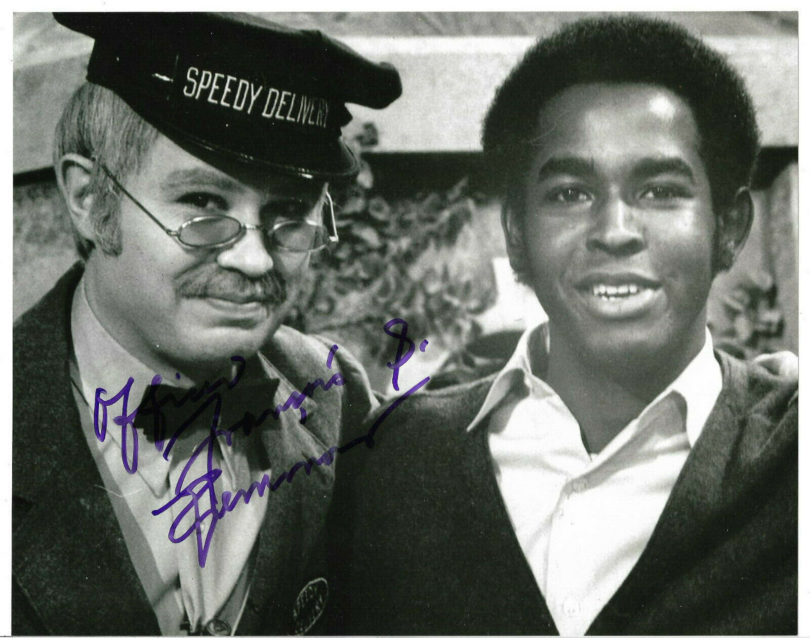 Francois Clemmons Signed 8x10 Photo Poster painting Auto. Officer, Mister Rogers Neighborhood