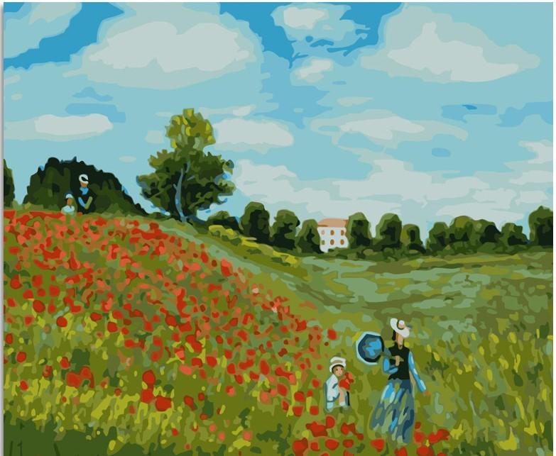 

Cozy Garden – Paint By Numbers - 40*50CM, 501 Original