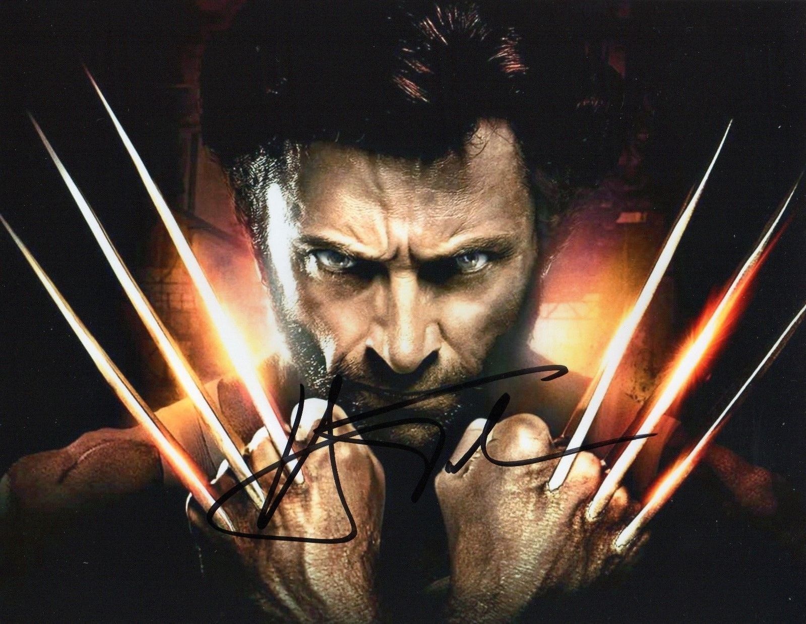 HUGH JACKMAN - WOLVERINE AUTOGRAPHED SIGNED A4 PP POSTER Photo Poster painting PRINT 5