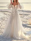 Gauze Crochet Off-The-Shoulder Maxi Dress