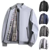 Breathable Loose Zip Casual Men's Jacket