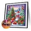 Schneemann 5d DIY Diamond Art Malerei Sets spezielle Form Teilbohrer Kunst 30x30cm