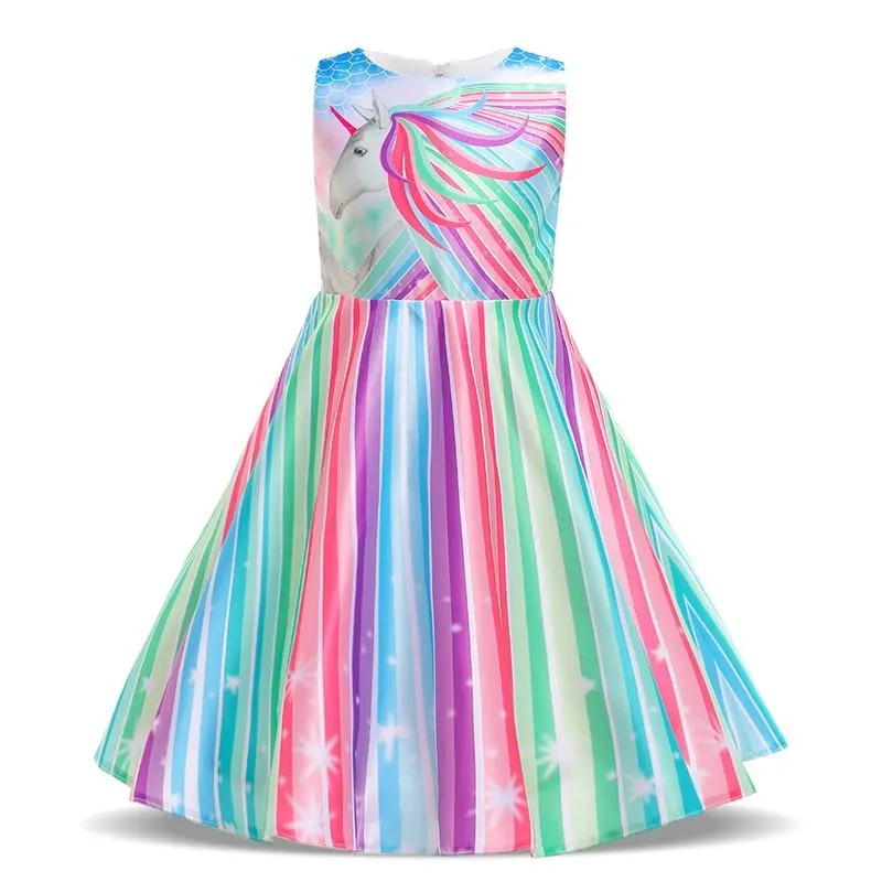 2021 Summer Sequins Fish Dress Girl Clothes Kids Dresses For Girls Children Ball Gown Evening And Party Princess Dress Mermaid