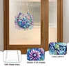 (US Local)Acrylic Special Shape Flowers Horseshoe 5D DIY Diamond Painting Dots Pendant