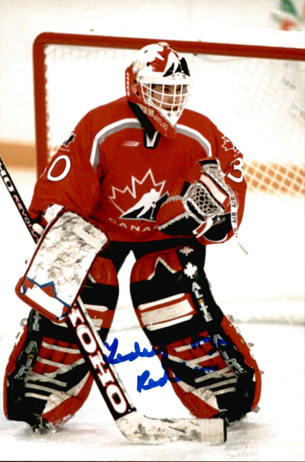 Lesley Reddon SIGNED 4x6 Photo Poster painting WOMEN'S HOCKEY / TEAM CANADA NAGANO OLYMPICS