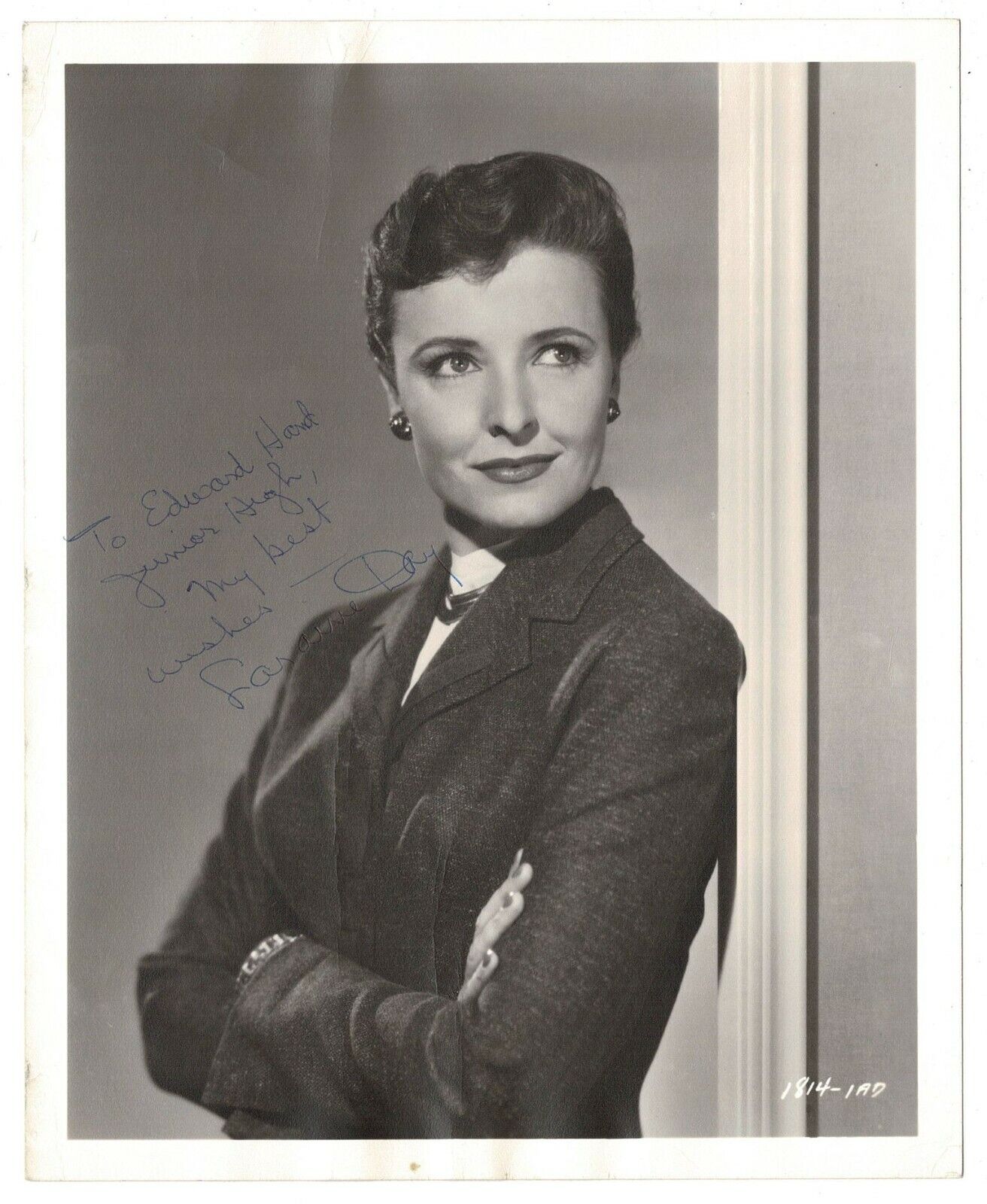 Laraine Day signed autographed 8x10 Photo Poster painting! PSA COA! 13860