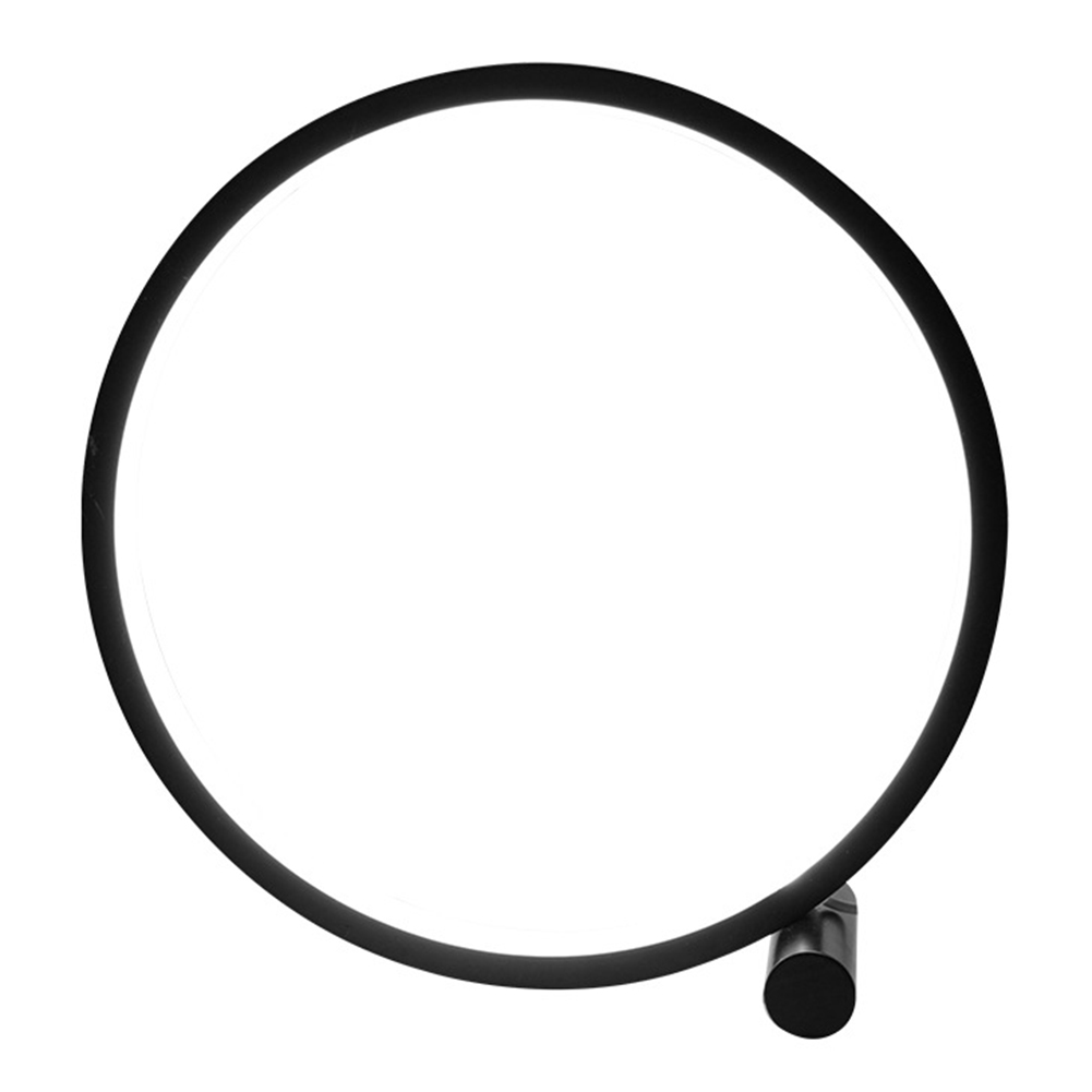 

LED Round Acrylic Circular Bedside -Night Light, Black, 501 Original