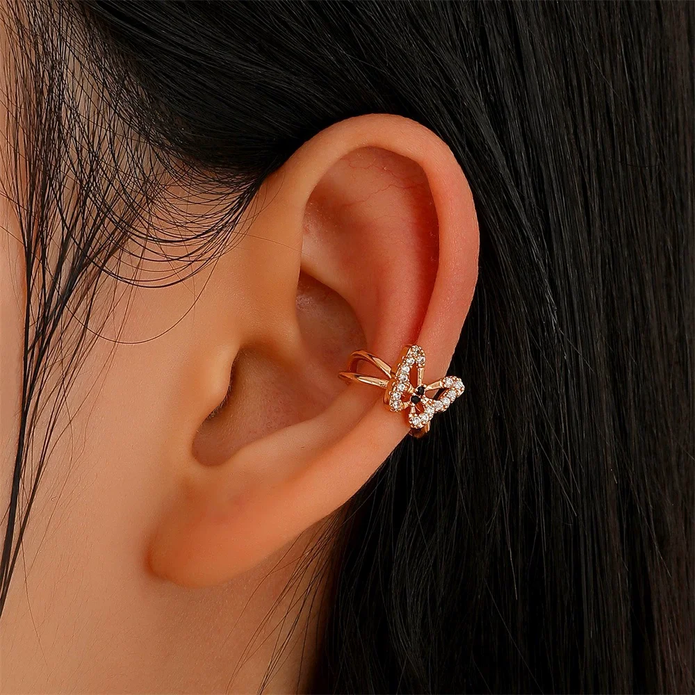 Butterfly Zirconia Earrings