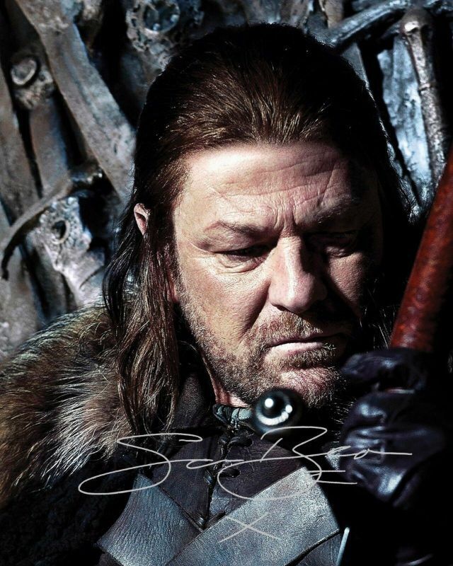 Sean Bean - Game Of Thrones Autograph Signed Photo Poster painting Print