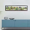 European Town-11CT Stamped Cross Stitch 217*45cm/85.43*17.72in (Big Size)