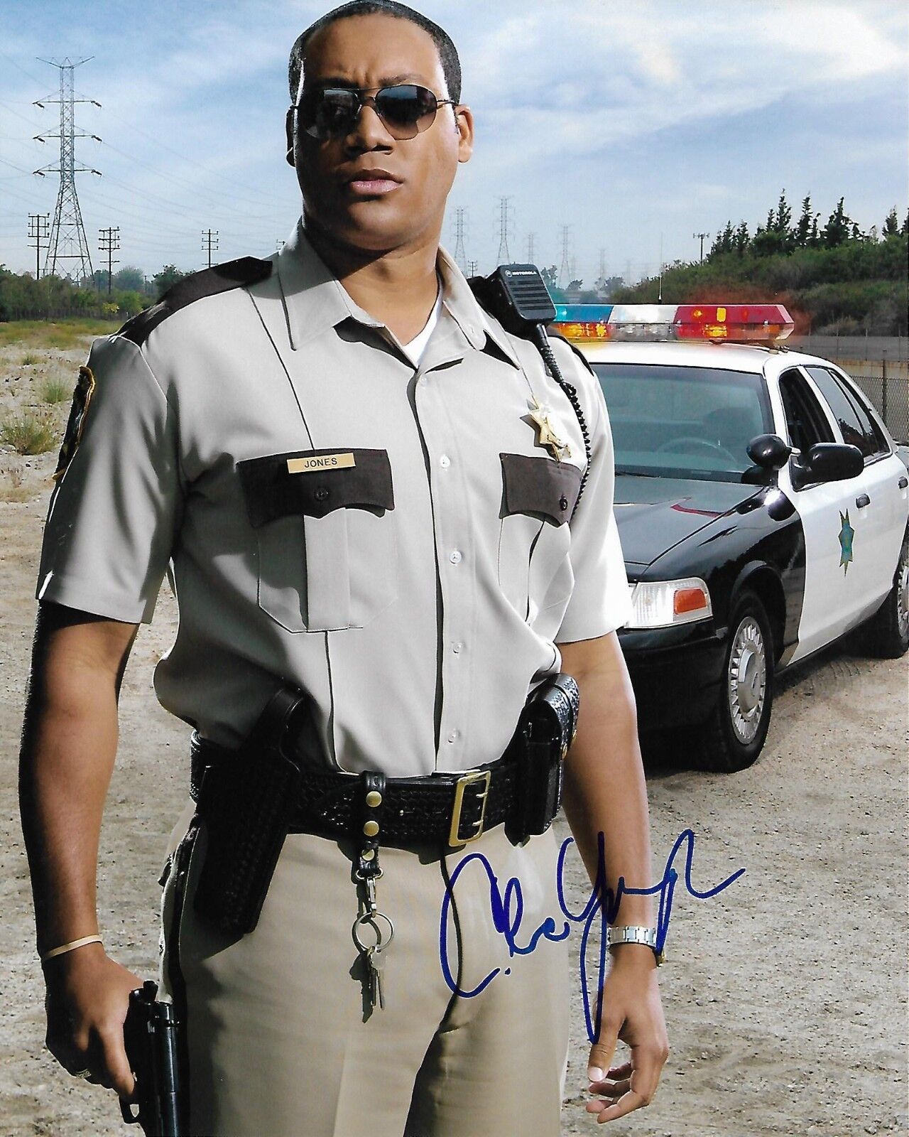 CEDRIC YARBROUGH RENO 911 AUTOGRAPHED Photo Poster painting SIGNED 8X10 #4 DEPUTY S JONES