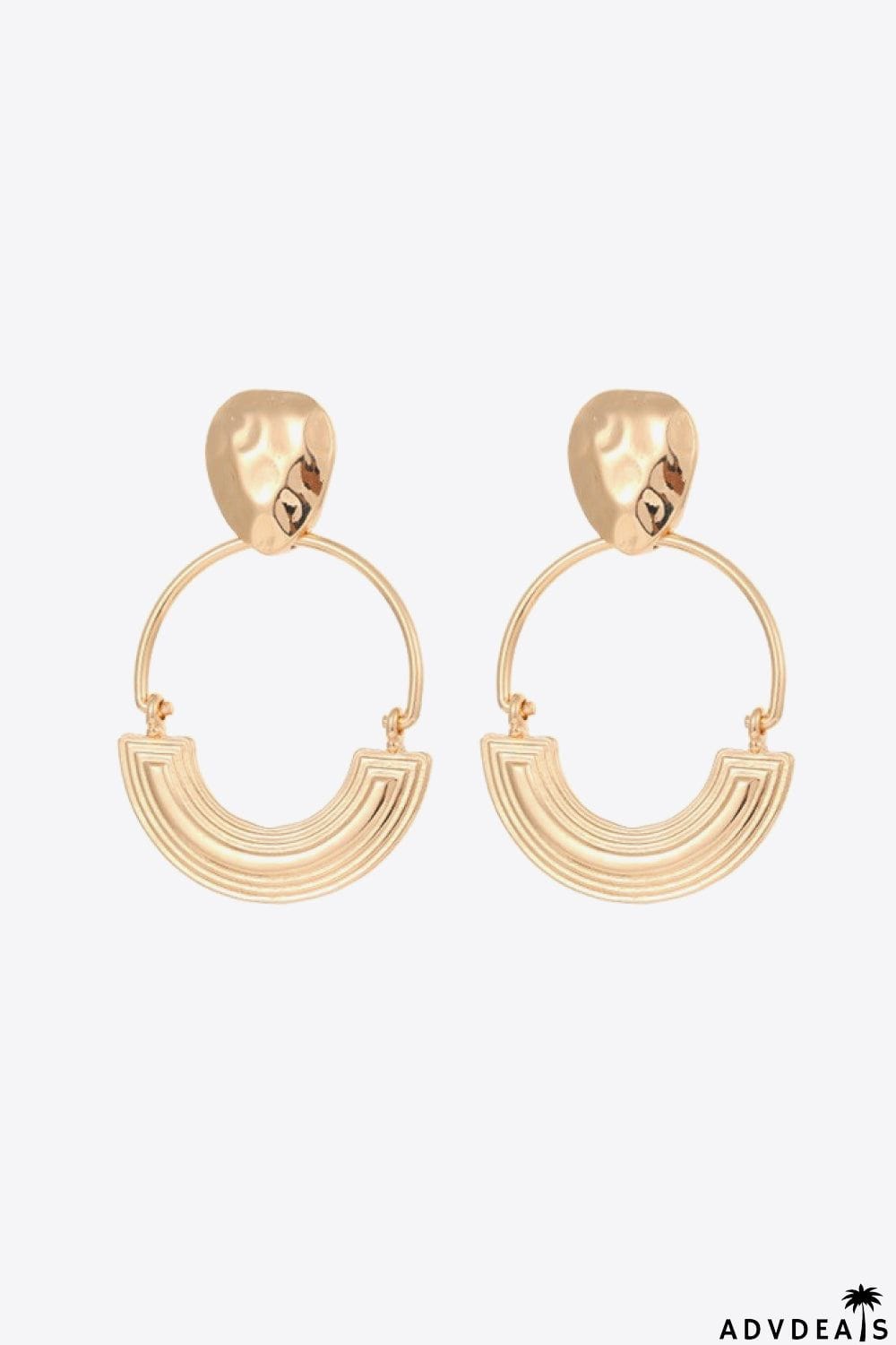 18K Gold-Plated Drop Earrings