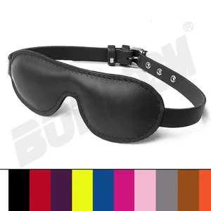 pornhint Pornhint Blindfolds, Leather soft Padded Blindfold for fetish BDSM play and bondage restraints, Mature