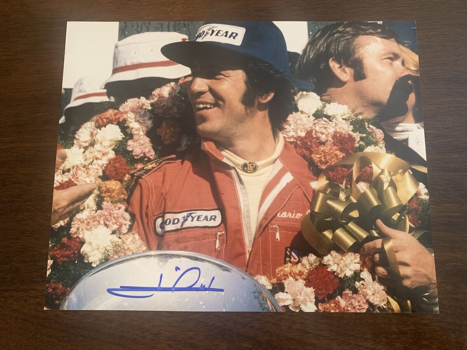 Mario Andretti Signed 8x10 Photo Poster painting Autographed Racing