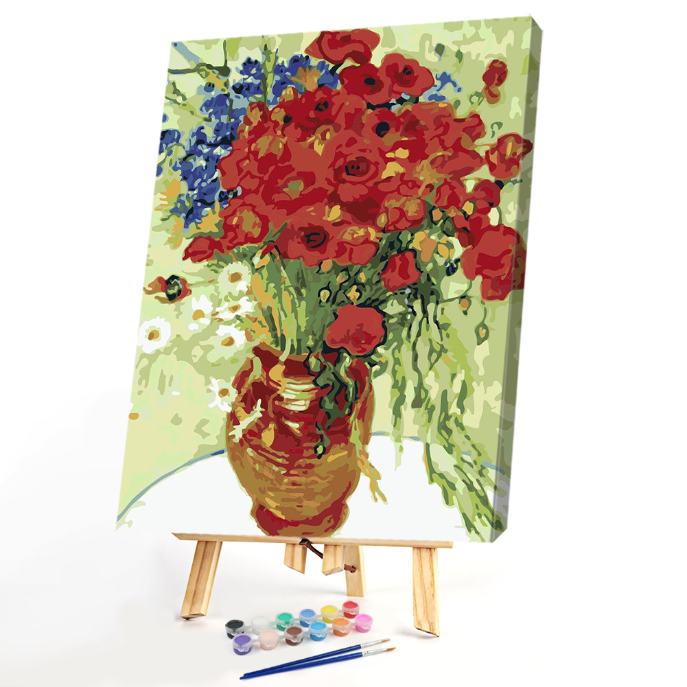 

40*50CM Paint By Numbers-Flowers, 501 Original