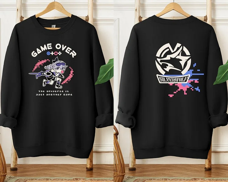 Honkai Star Rail Silver Wolf Themed Unisex Sweatshirt