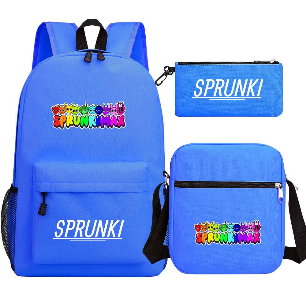 Mayoulove Sprunki Backpack Lightweight Design with Multiple Pockets for School and Outdoor Activities-Mayoulove