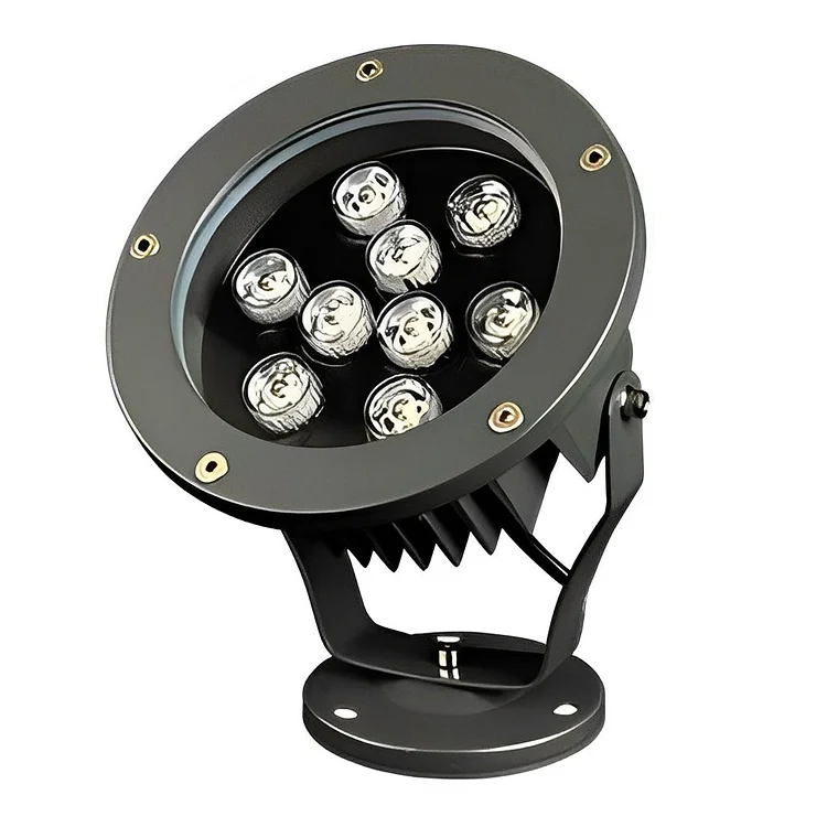 Round Waterproof Modern LED Spotlights Outdoor Tree Spot Lights DC24V - Appledas