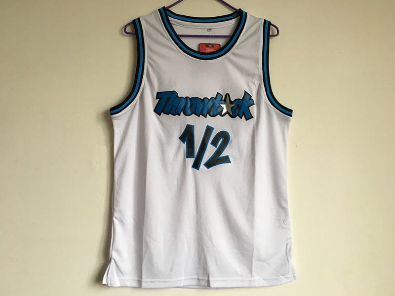 Penny Hardaway 1/2 White Embroidered Jersey mysite
