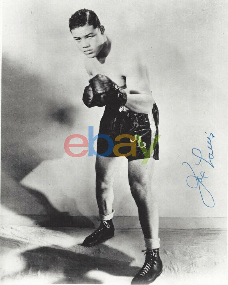 Joe Lewis Signed 8x10 Autographed Photo Poster painting Reprint