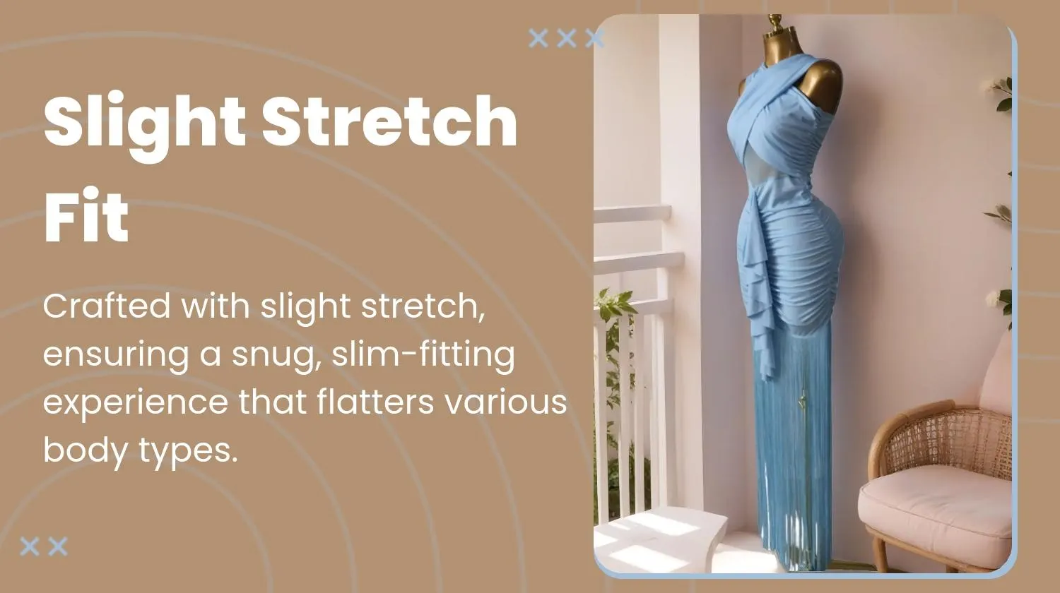 PULKRITU Women's Cross Strap Sleeveless Fringe Maxi Formal Prom Dress,Evening Prom Gown,Spring Lady Skirts,Sexy Design Elegant Style Party Outfit,Evening Cocktail Night Tassel Chic Engagement Dresses
