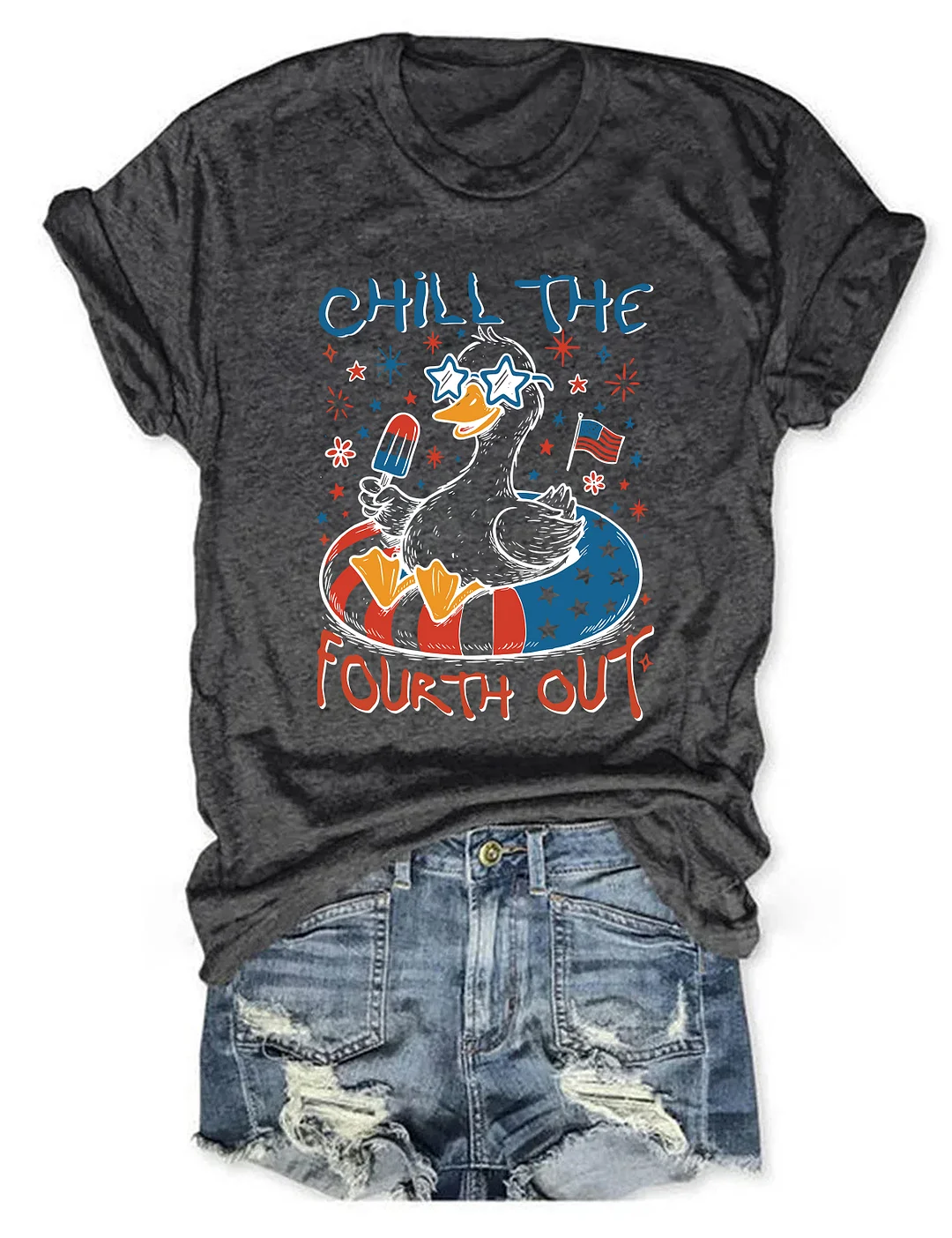 Chill The Fourth Out T-shirt