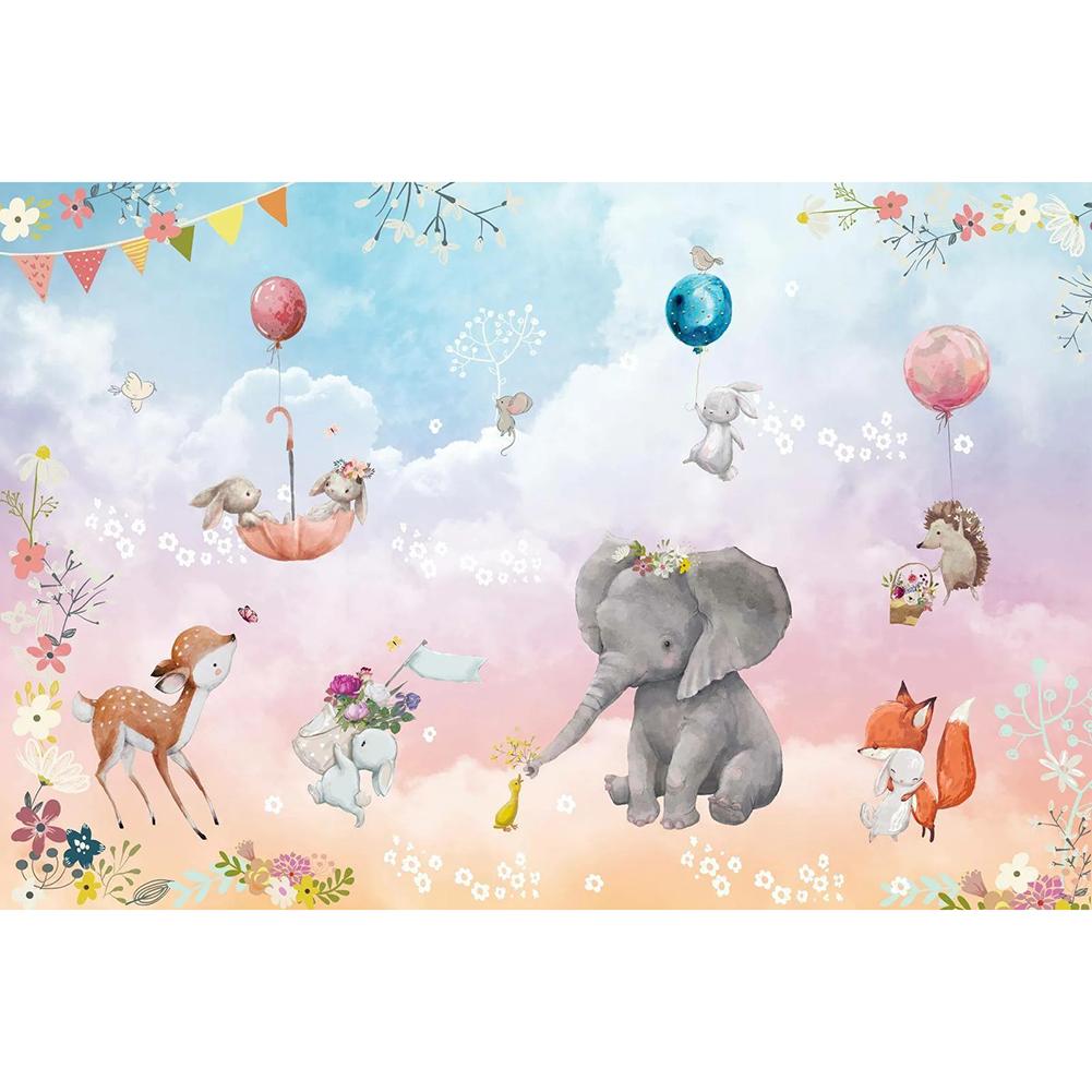 

Animal Paradise-Round Drill Diamond Painting-65*45CM, 501 Original