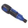 Anti-slip Handle Big Torque Electric Screwdriver USB Charging Drill (Blue)