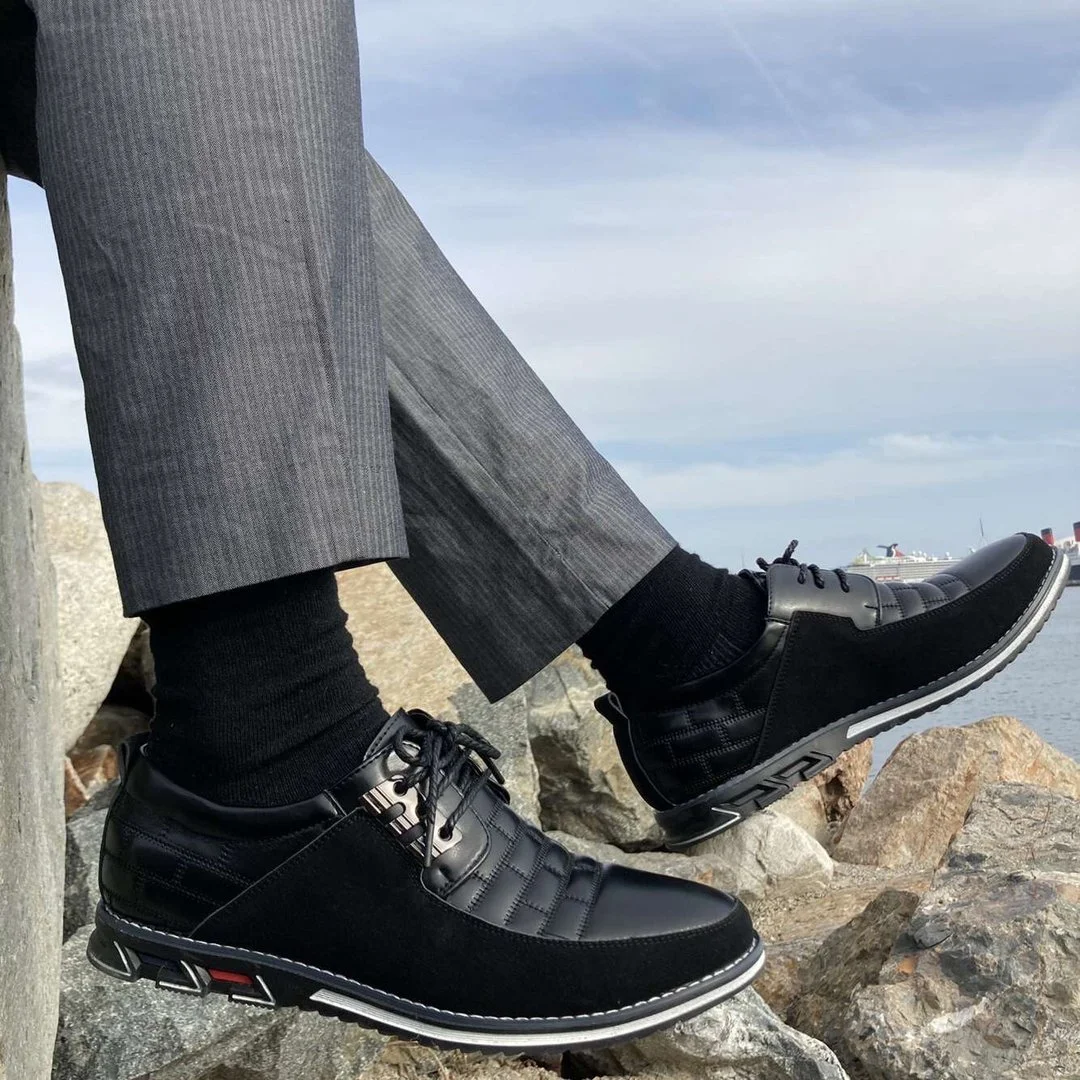 Gatsby Shoes Orthopedic Leather Shoes