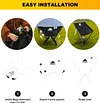 Folding Outdoor Chair & Portable Bag, Camping Chair Equipment for Hiking Backpacking Sport Soccer Beach, Sturdy Camp Chair Made from Aircraft Aluminium Premium Nylon, Supports 400 Lbs