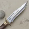 Loveck&yacute; nůž s dřevěnou rukojet&iacute; - DK-054 nůž na přežit&iacute;