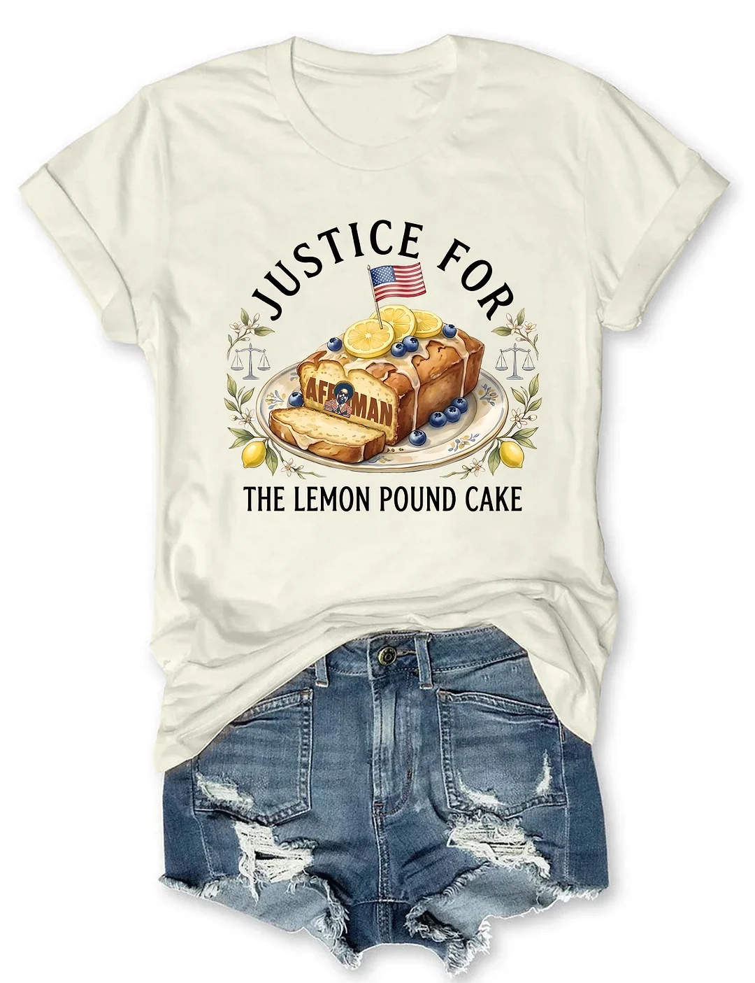 Justice For The Lemon Pound Cake T-shirt