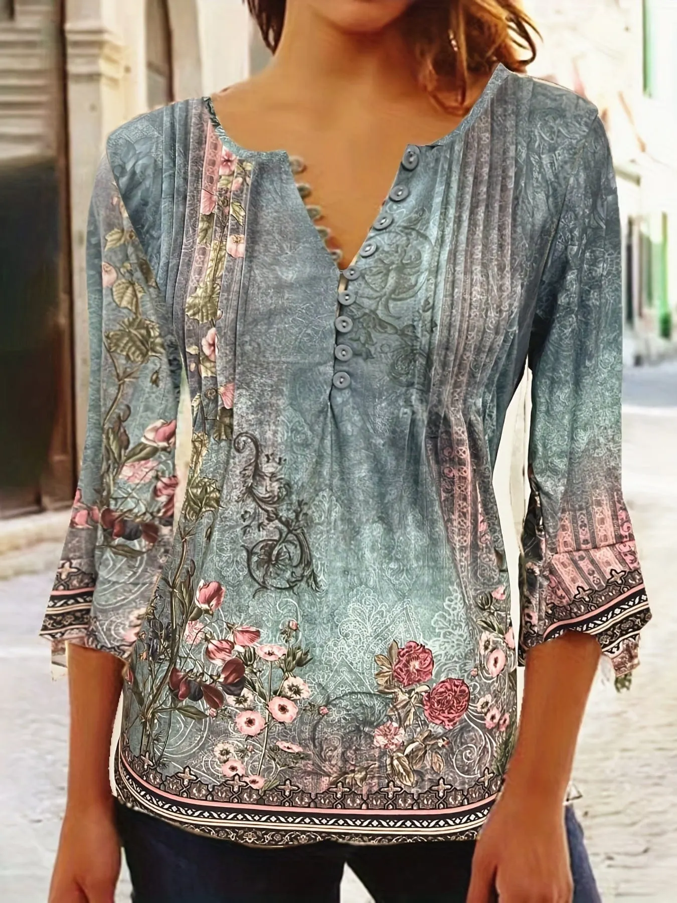Plus Size White Floral Mini Dress