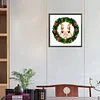 5D DIY Full Round Drill Diamond Painting Critter Wreath Rabbit Home Decor