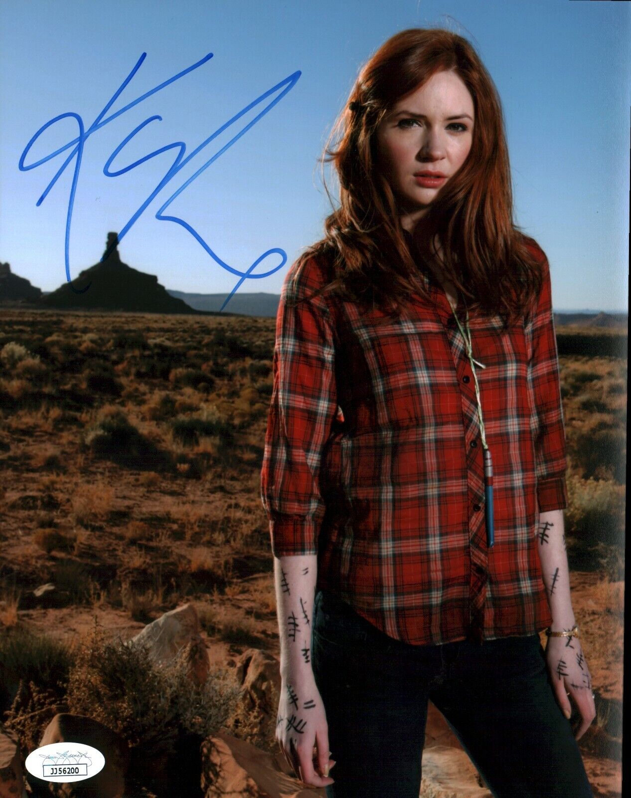 Karen Gillan Doctor Who Signed Autograph 8x10 Photo Poster painting JSA Certified COA