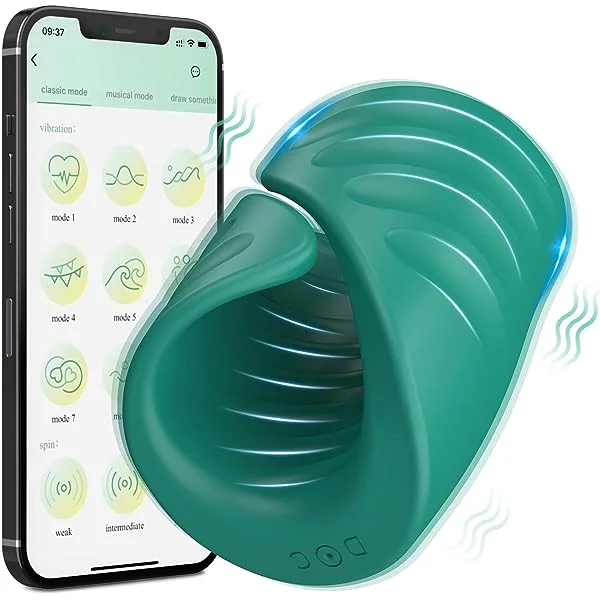 Male Sex Toys for Men - Masturbator Penis Training Vibrator 9 Modes with APP Control